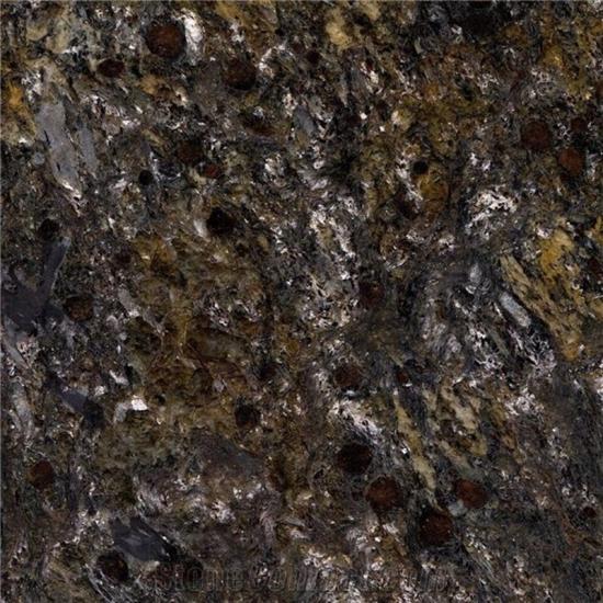 Black Meteorite Granite